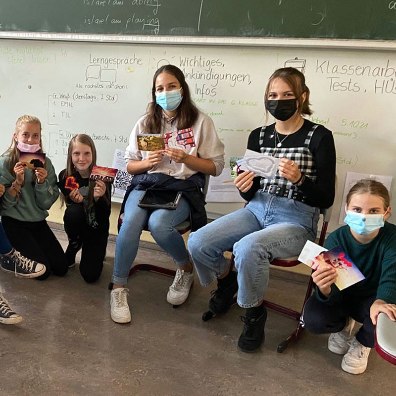 SamS-Ausbildung trifft auf großes Interesse bei Schüler:innen des SMG