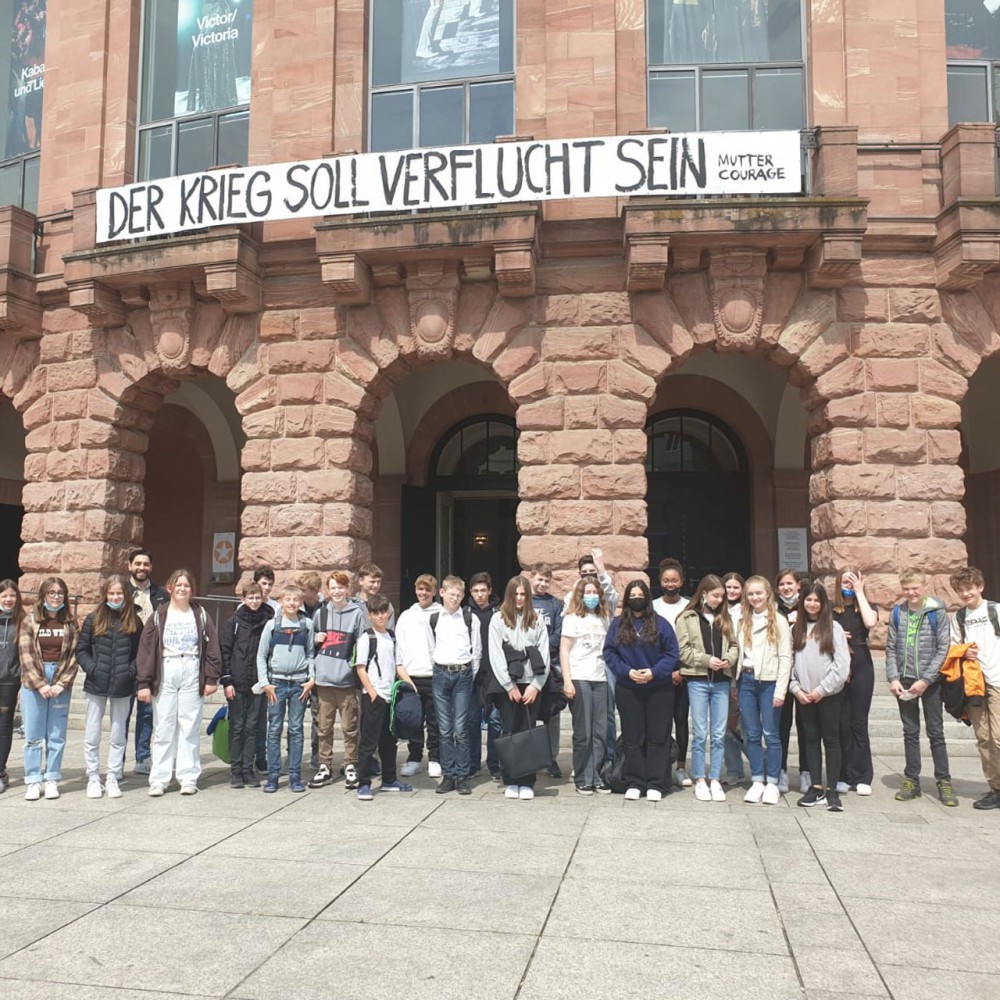 Theaterbesuch der Klasse 7e 