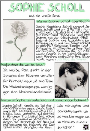 Sophie Scholl und die weiße Rose