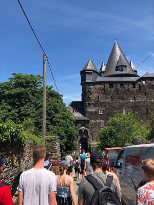 Die Burg Stahleck in Bacharach