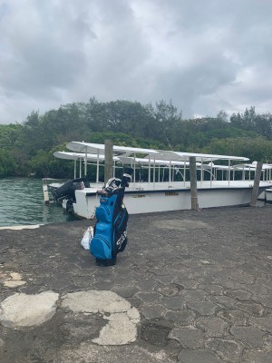 Transport zur Insel und zum Golfplatz Ile aux Cerfs 